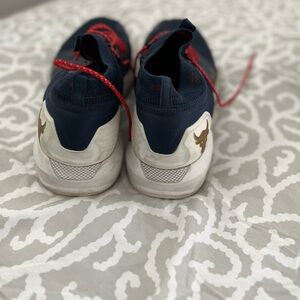 Under Armour Navy and Red Athletic Shoes